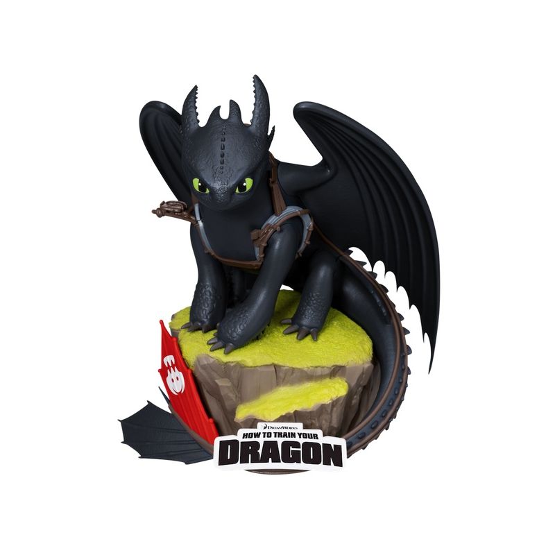 JUILLET 2025 : How to train your Dragon - Dragons - Diorama D-Stage Toothless
