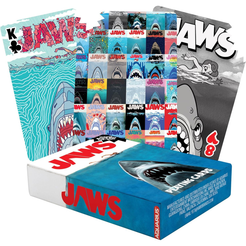 Jaws (Les Dents de la Mer) - Jeu de cartes 50th Anniversary