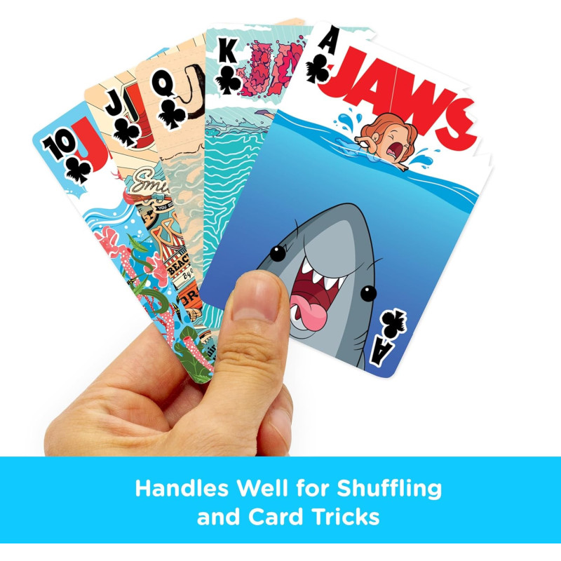 Jeu de Cartes Jaws – 50e Anniversaire & Visuels Inédits