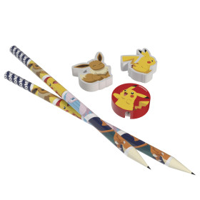 Pokemon - Set de papeterie 5 pièces