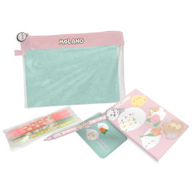 Molang -  Set de papeterie 8 pièces