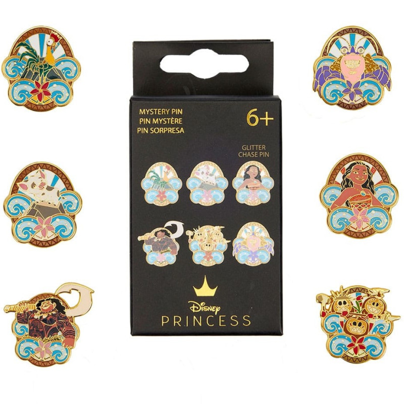 Disney - Pins Moana Loungefly 1 EXEMPLAIRE ALEATOIRE