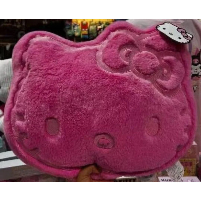 Sanrio - Coussin Hello Kitty en fausse fourrure