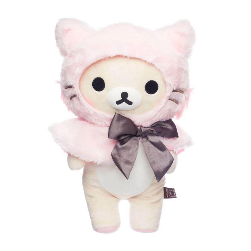 Rilakkuma - Peluche Korilakkuma Pink Cat 33 cm