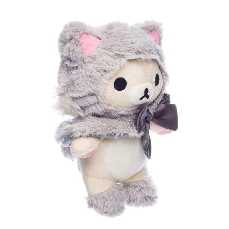 Rilakkuma - Peluche Korilakkuma Grey Cat 20 cm