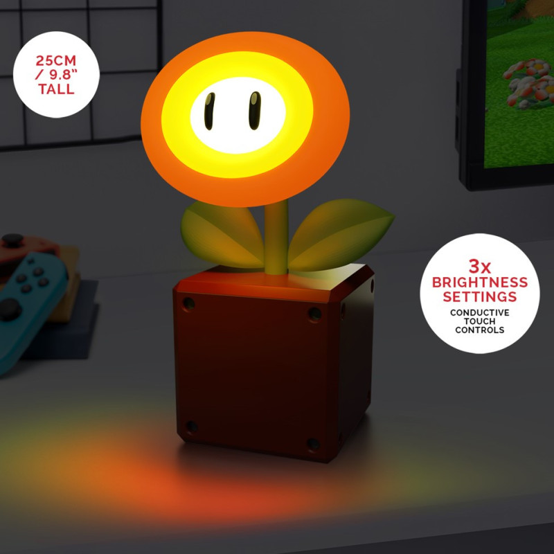 Super Mario - Lampe décorative plante 27 cm