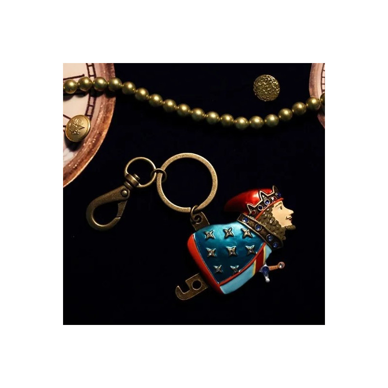 Porte‑clé Roi des Nains – Si tu tends l’oreille | Imagin’ères