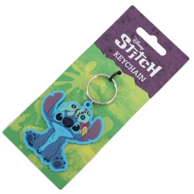 Disney : Lilo & Stitch - Porte-clé PVC Stitch & Scrump