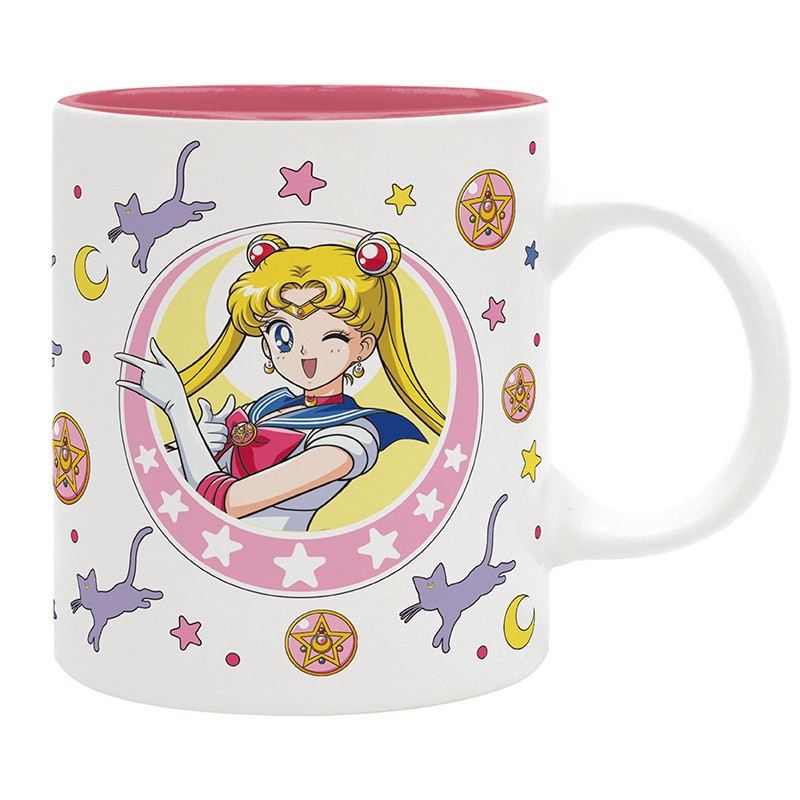 Sailor Moon - Mug 320 ml Sailor Moon & Luna Patch