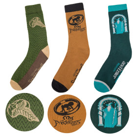 Lord of the Rings - Set de 3 paires de chaussettes