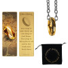 NOVEMBRE 2025 : Lord of the Rings - Set Collier Anneau Unique et Marque page métal
