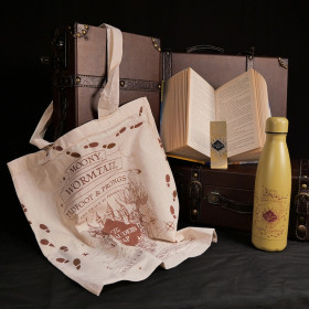 NOVEMBRE 2025 : Harry Potter - Set gourde, marque-page et sac Carte du Maraudeur