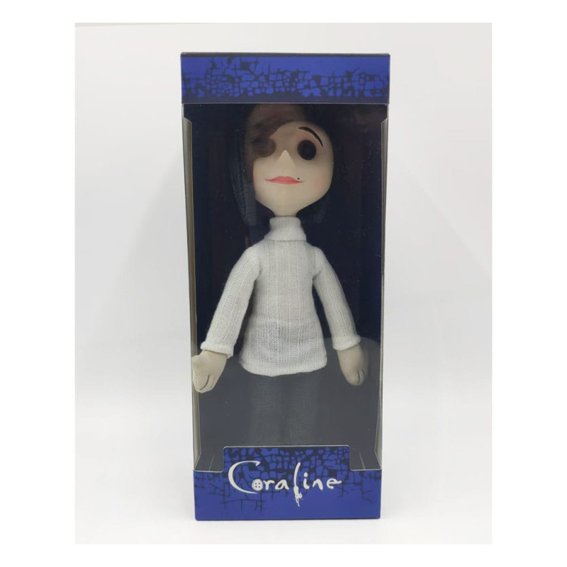 Poupée de collection Other Mother Coraline avec yeux en boutons et vêtements en tissu