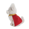 Krypto peluche cape rouge broderie logo S