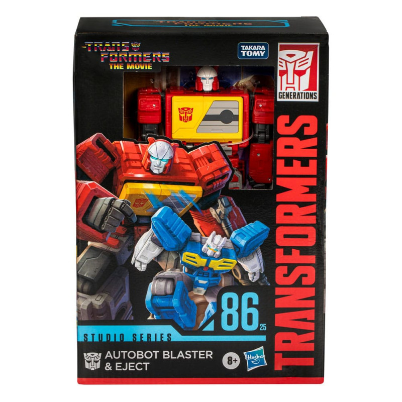 The Transformers: The Movie Generations Studio Series Voyager Class - Figurine Autobot Blaster & Eject