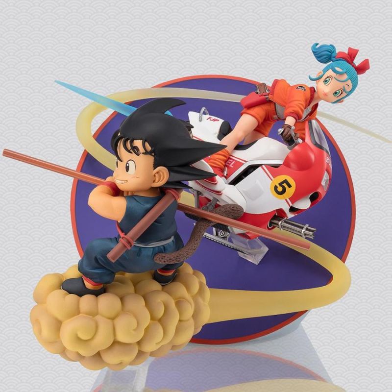Dragon Ball - Statuette PVC Figuarts ZERO Son Goku & Bulma 18 cm