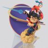 Statue Figuarts ZERO Son Goku et Bulma – Dragon Ball – vue de face