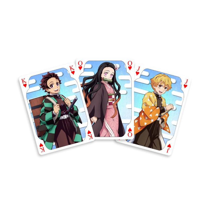 Demon Slayer (Kimetsu no Yaiba) - Jeu de cartes à jouer