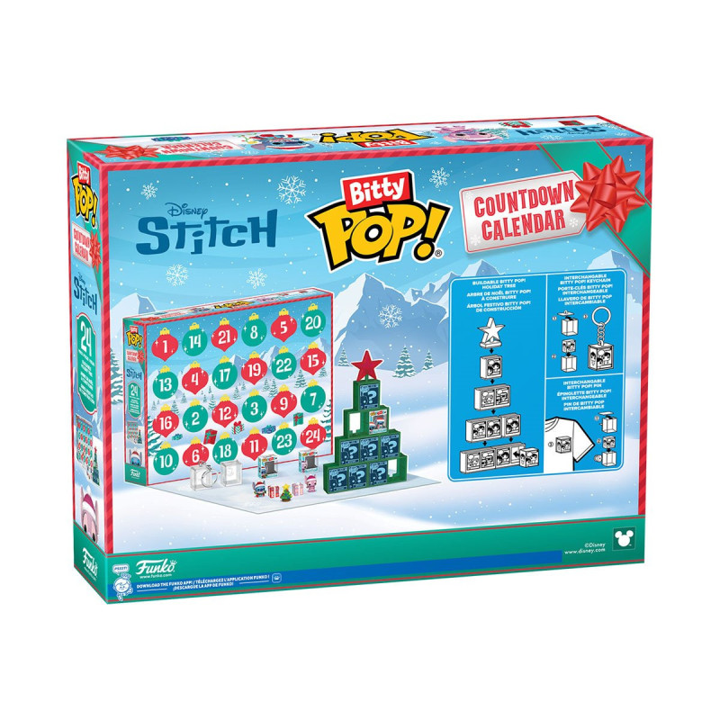 Disney : Lilo & Stitch - Bitty Pop! - Calendrier de l'avent