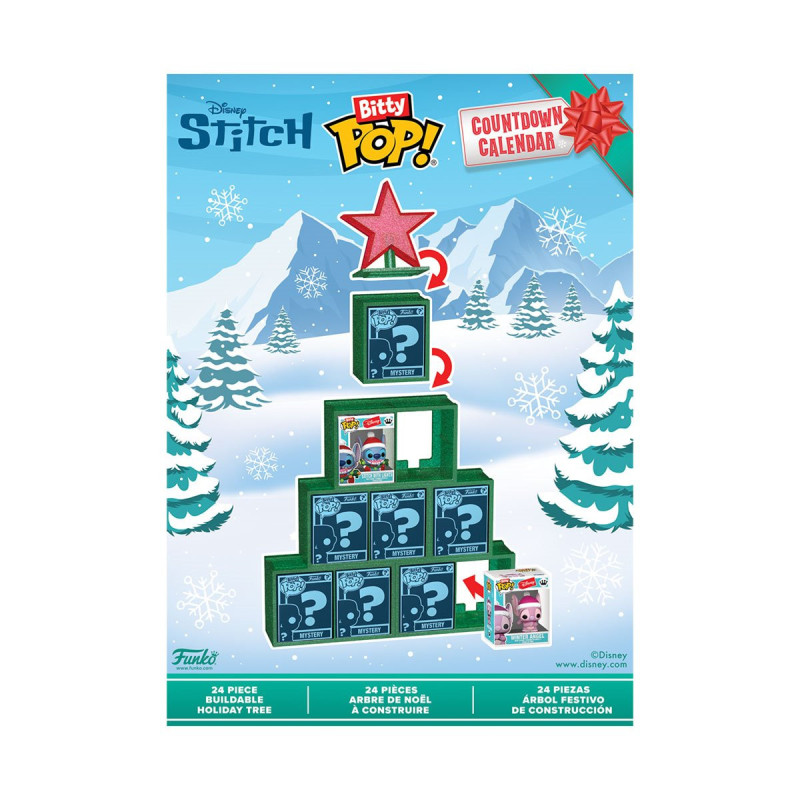 Disney : Lilo & Stitch - Bitty Pop! - Calendrier de l'avent