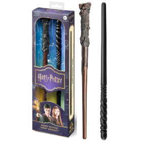 Harry Potter - Répliques Baguettes en PVC : Ginny Weasley & Harry Potter