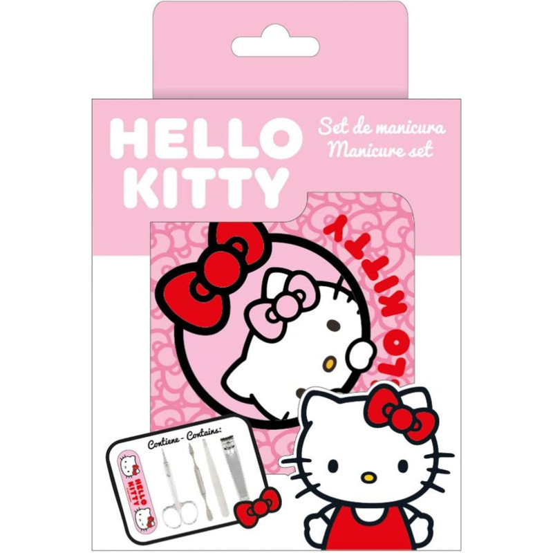 Sanrio - Set 6 pièces manucure Hello Kitty