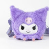 Sanrio - Sac à main bandoulière peluche Kuromi