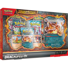 Pokemon - Coffret 5 Boosters - Collection Spéciale - Dracaufeu EX