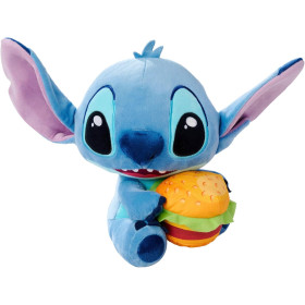 Peluche Disney Stitch avec Hamburger – 25 cm – Simba Toys