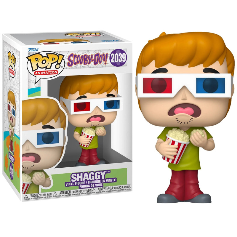 Scooby-Doo - Pop! - Shaggy with Popcorn n°2039