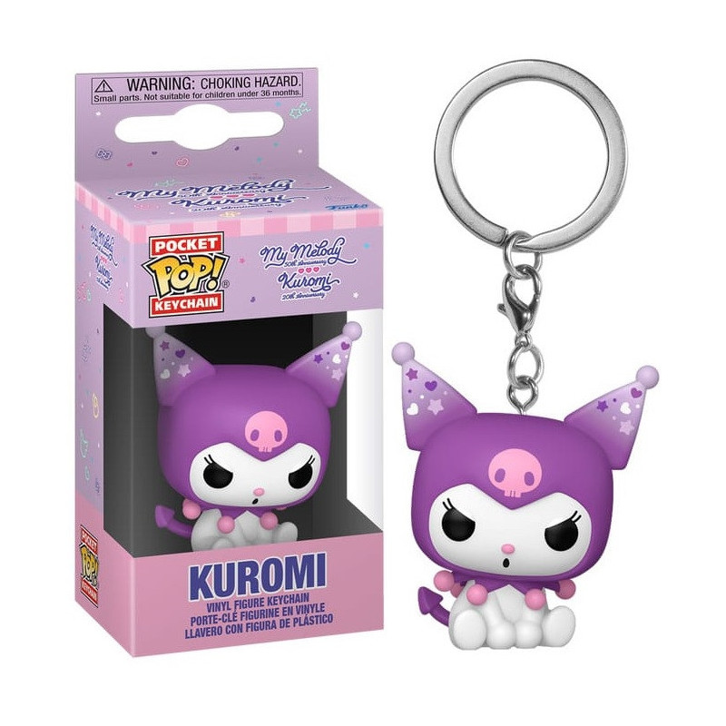 Sanrio - Pop! Pocket - Porte-clé Kuromi