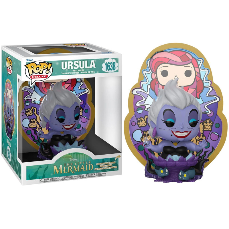 Disney : La Petite Sirène - Pop! - Stained Glass Deluxe Ursula n°1638