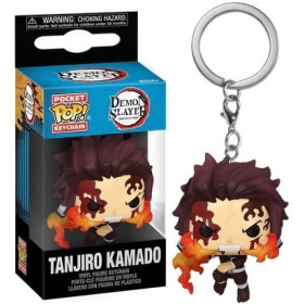 Funko Pop Keychain Tanjiro Kamado Dancing Flash Demon Slayer