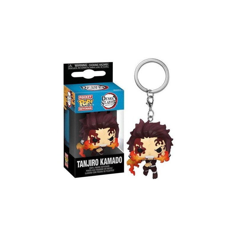 Funko Pop Keychain Tanjiro Kamado Dancing Flash Demon Slayer