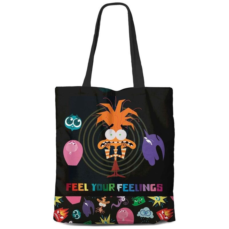 Disney  / Pixar - Sac shopping Tote Bag Inside Out 2 Feel Your feelings