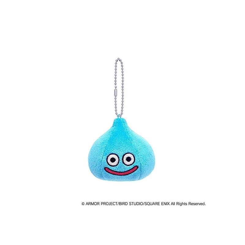 Dragon Quest - Petite peluche Slime Sourire avec chaîne 7 cm