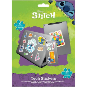 Disney : Lilo & Stitch - Set de Tech stickers Stitch