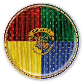 Harry Potter - Assiette de présentation Hogwarts (Poudlard)