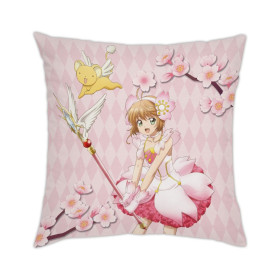 Coussin Card Captor Sakura Blooming Spring – Officiel 35x35 cm