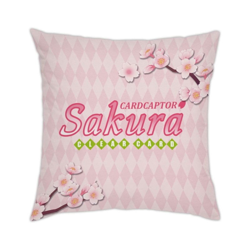 Coussin Card Captor Sakura Blooming Spring – Officiel 35x35 cm
