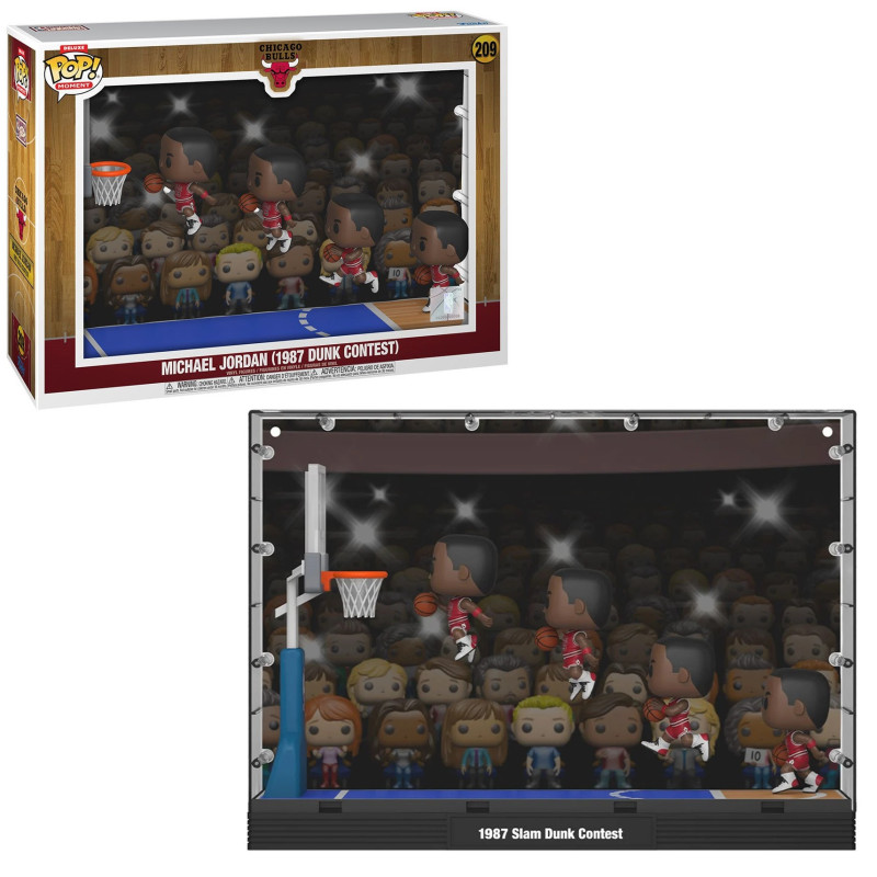 NBA - Pop! Moment - Chicago Bulls Michael Jordan (1987 Dunk Contest) n°209