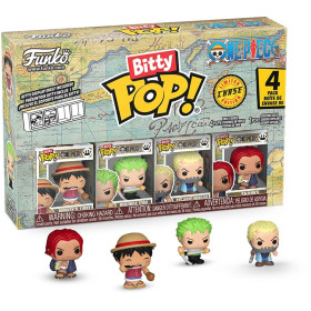 One Piece - Bitty Pop! - 4-Pack Luffy