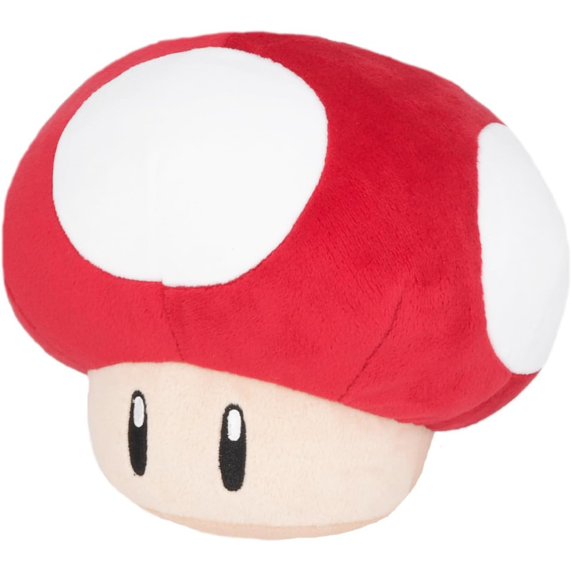 Peluche Super Mario – Super Champignon 16 cm officielle