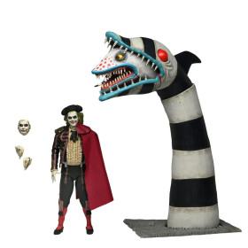 Beetlejuice 2 - Pack de 2 figurines Ultimate "Matador" Beetlejuice and Sandworm 18 cm