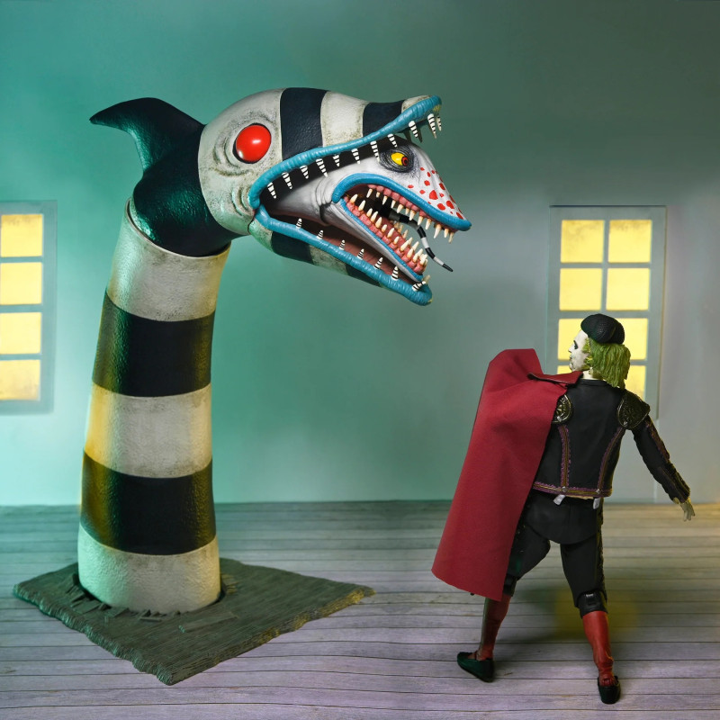 Pack NECA Matador Beetlejuice & Sandworm – Figurines officielles