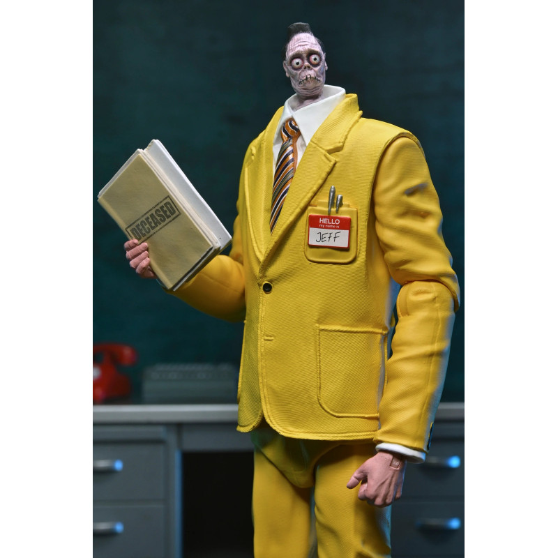 Beetlejuice 2 - Figurine Ultimate Bob 18 cm avec book deceased