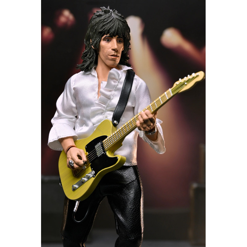 Figurine Keith Richards 1975 20 cm – Rolling Stones NECA Officielle