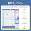 Planner 2025/2026 Disney Stitch 16 mois – Erik Officiel