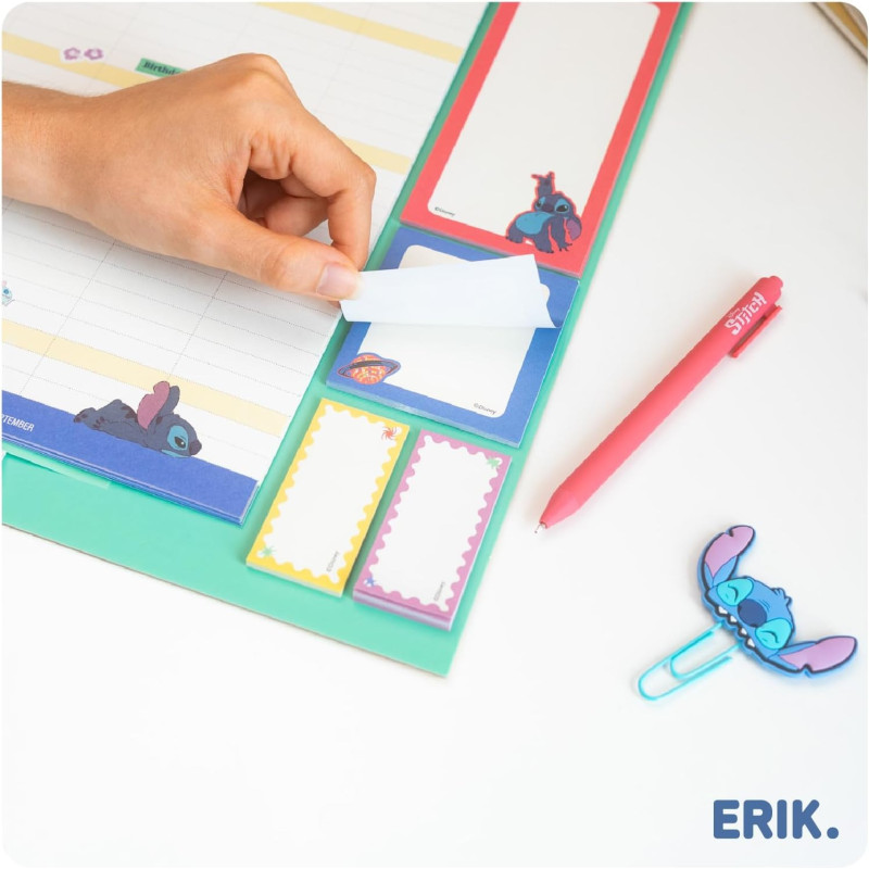 Planner 2025/2026 Disney Stitch 16 mois – Erik Officiel