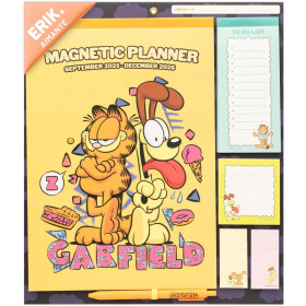 Garfield - Calendrier Planificateur Mensuel magnétique 2025/2026